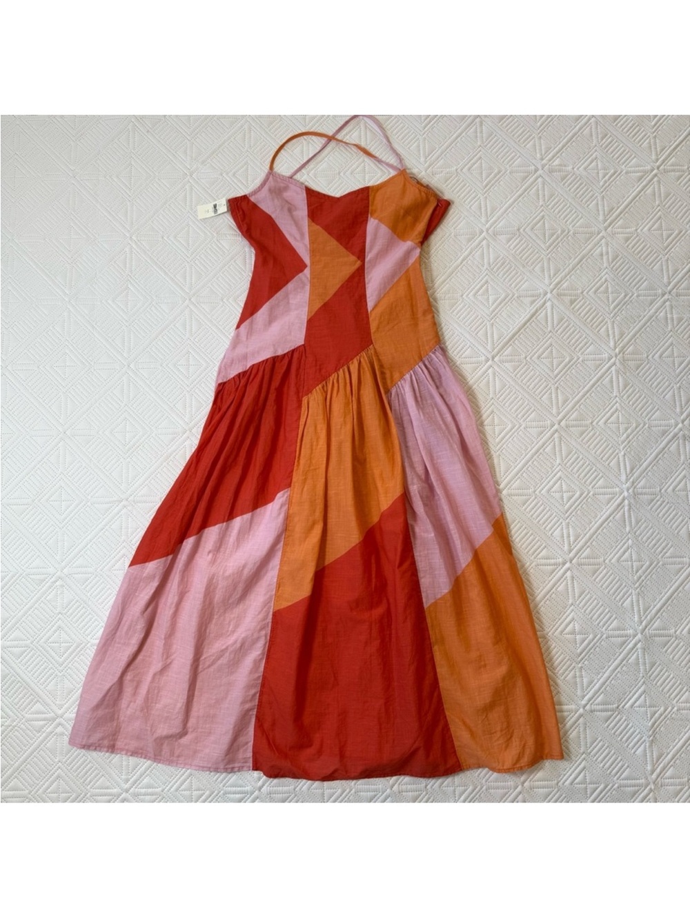 NWT! Anthropologie Celandine Sleeveless Drop-Waist Midi Dress 🦢 🪀 - Picture 3 of 4